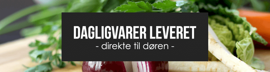 køb ind på nettet